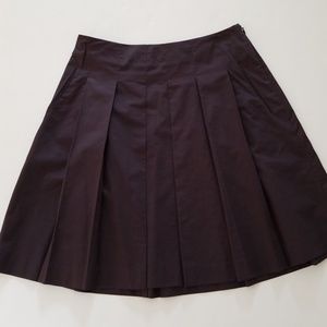 BR Eggplant, Pleated, Side-zip, Skirt, 8P